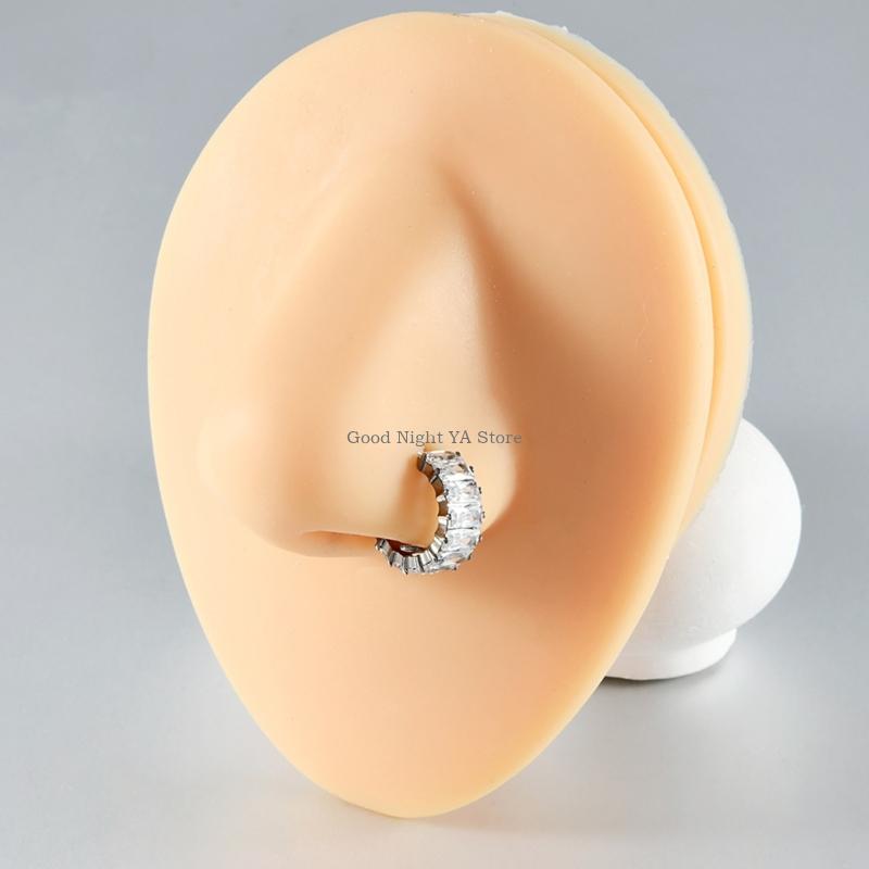 Body Jewelry For Sensitive Skin - Nasen-Septum-Ring, Clicker, Ohren, Knorpel, Tragus, Lappen,