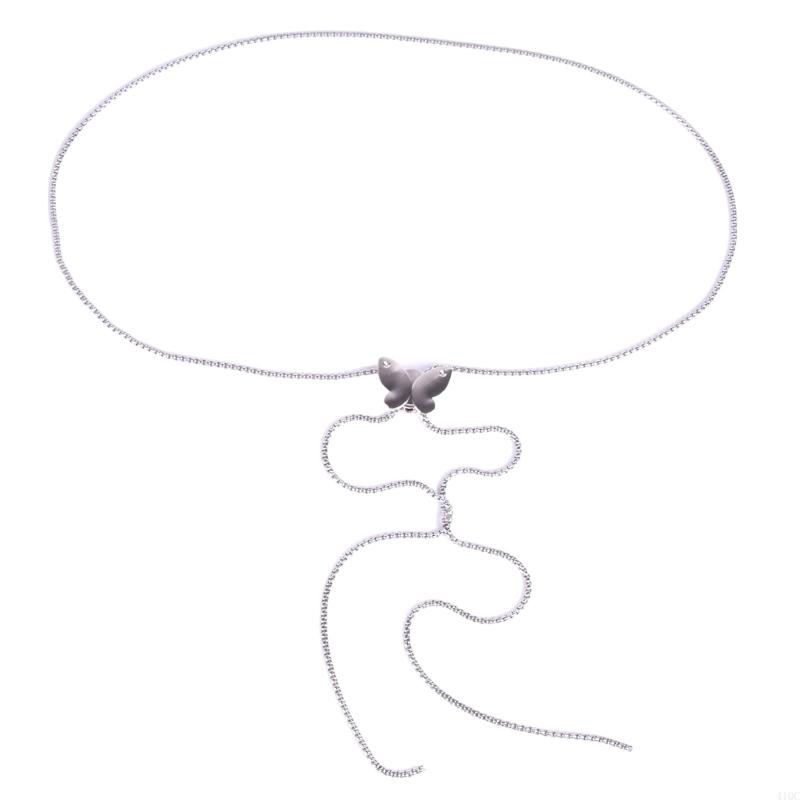 Body Jewelry For Sensitive Skin - Ergonomisches Schmetterlings-Taillenzubehör mit verstellbarer Körperkette für