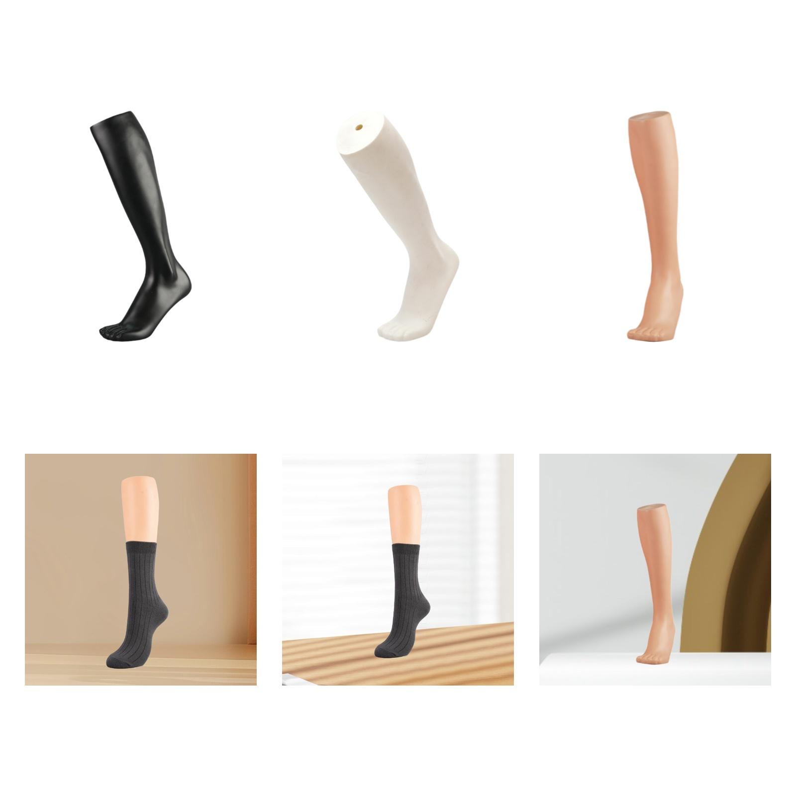 Body Jewelry Store - Socken-Präsentationsmodell PVC-Fußmodell Beinständer für Strümpfe Schmuck