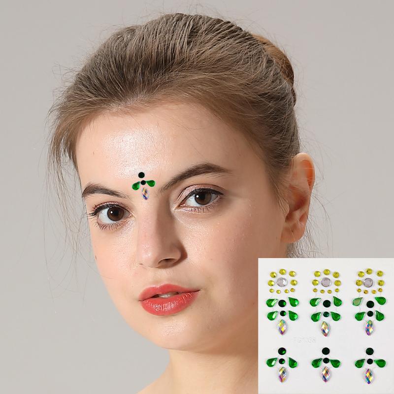3D Augen- und Gesichts-Rhinest – Body Jewelry Eyebrow Bewertung und Preis