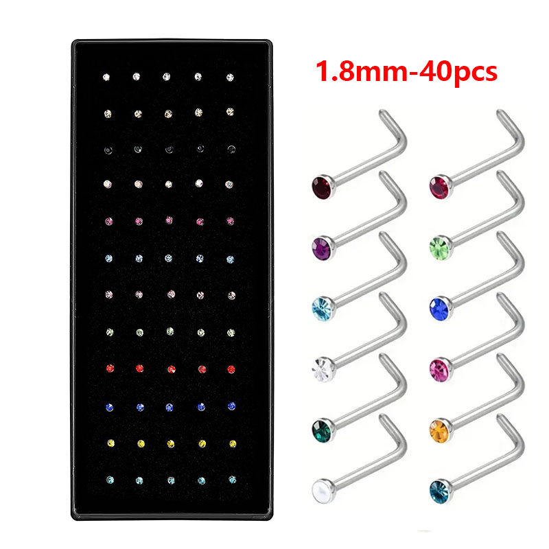 Hypoallergene Nasenstecker – W – Body Jewelry For Sensitive Skin Bewertung und Preis