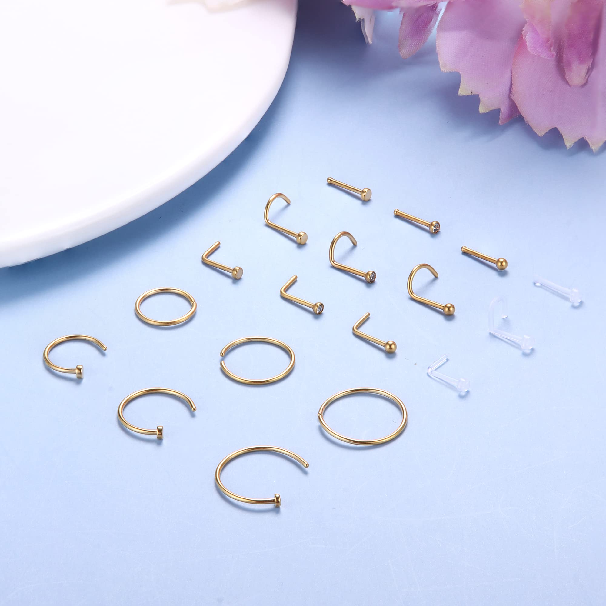 1 Stück/18 Stück hypo allergen – Body Jewelry For Sensitive Skin Bewertung und Preis