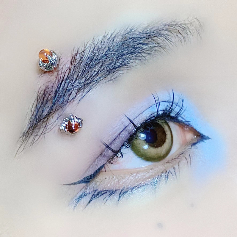 1 Stück Trendiger Edelstahl Sü – Body Jewelry Eyebrow Bewertung und Preis