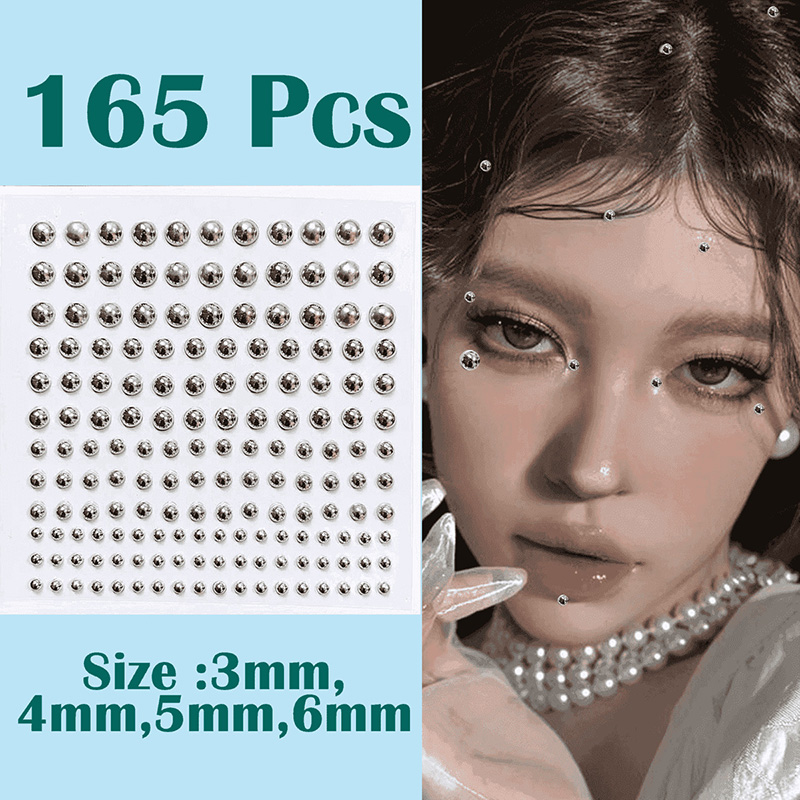 3D Gesicht Augen Party Make-up – Body Jewelry Eyebrow Bewertung und Preis