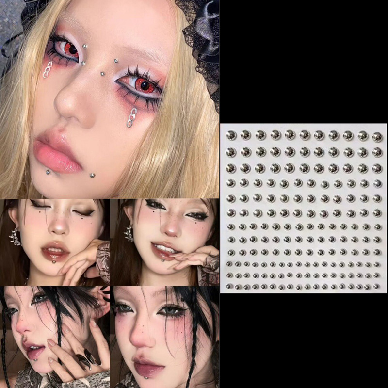 3D Gesicht Augen Party Make-up – Body Jewelry Eyebrow Bewertung und Preis