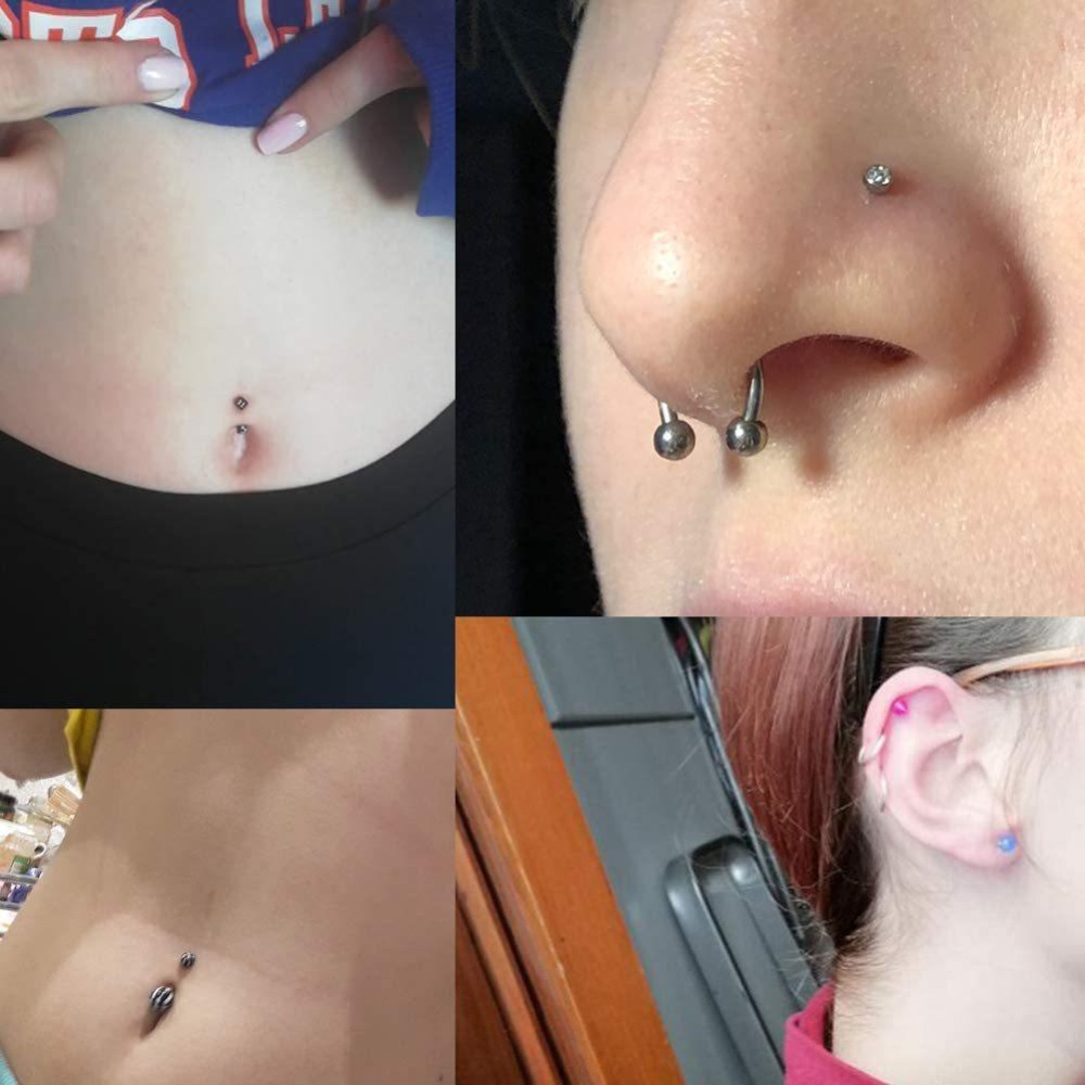 150/140/85/70/42-teiliges Körp – Body Jewelry Eyebrow Bewertung und Preis