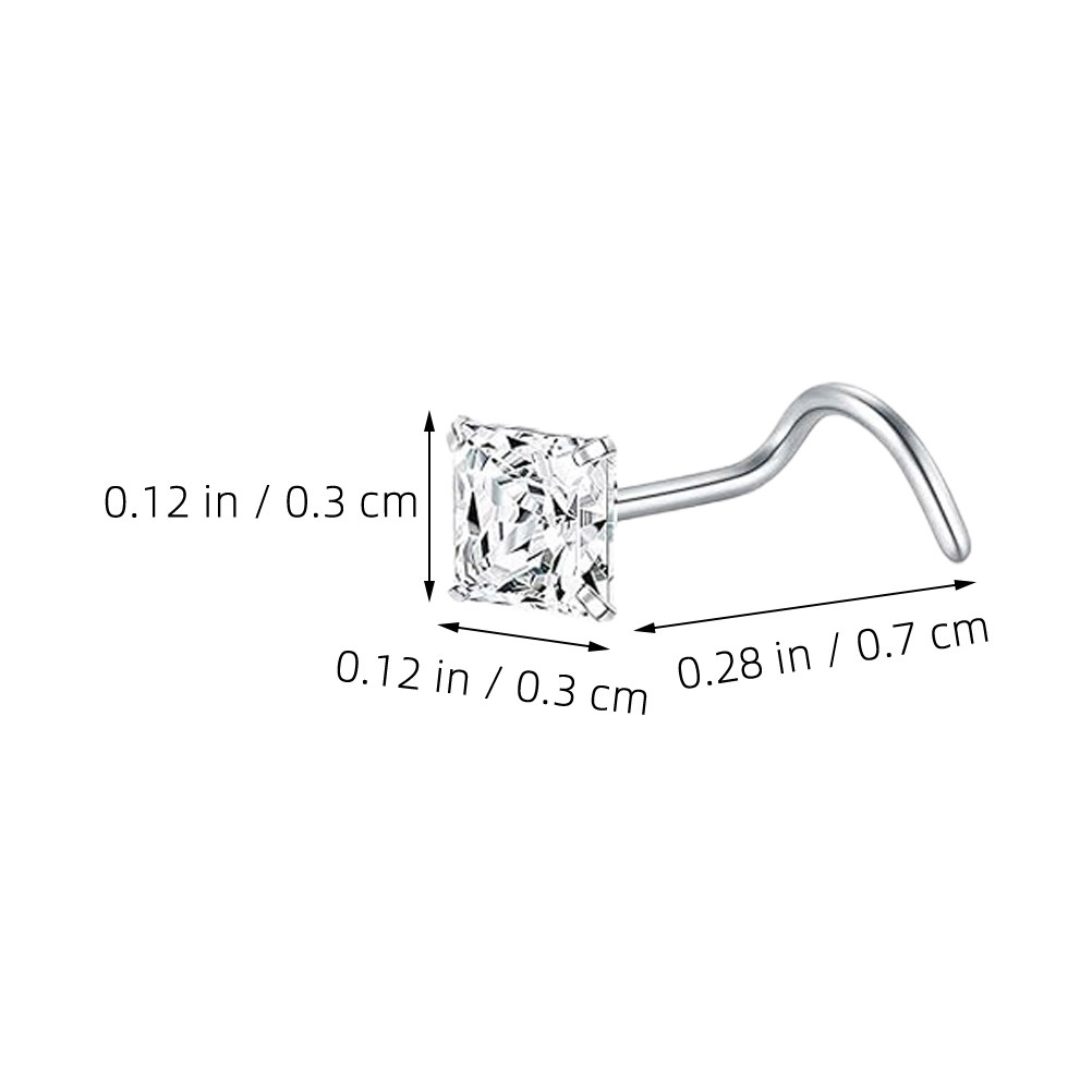 12 Stück Nasenstecker, stilvol – Body Jewelry For Sensitive Skin Bewertung und Preis