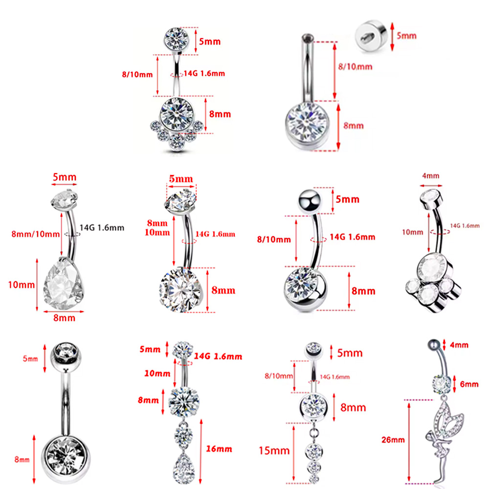 ASTM F136 Titan 14G Klappbarer – Body Jewelry For Sensitive Skin Bewertung und Preis