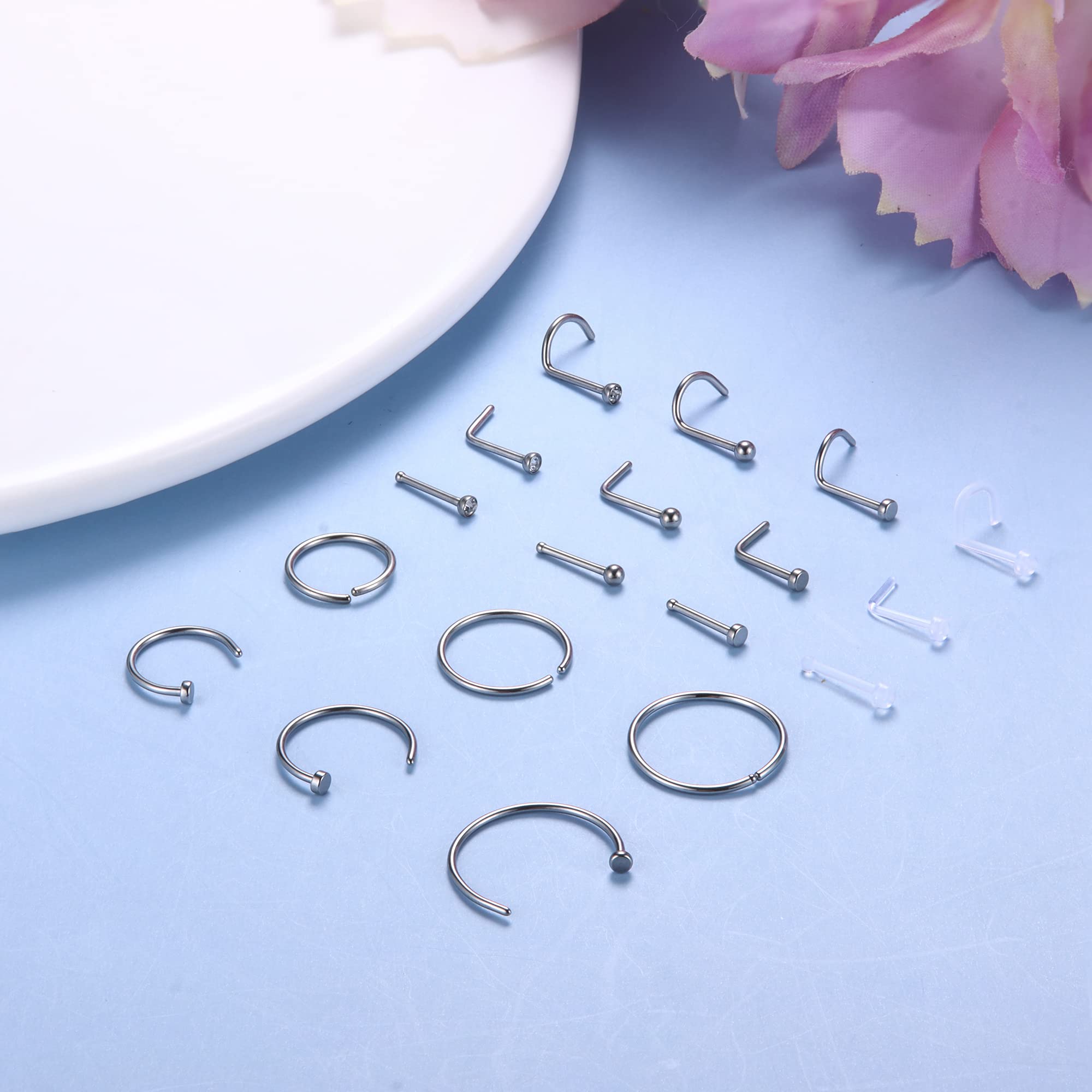 1 Stück hypoallergene Nasenrin – Body Jewelry For Sensitive Skin Bewertung und Preis