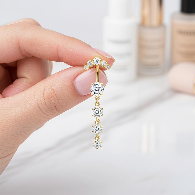 5 Stück Edelstahl Bauchnabelri – Body Jewelry For Sensitive Skin Bewertung und Preis