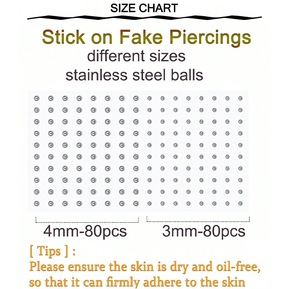 Künstliche Piercings, künstlic – Body Jewelry Eyebrow Bewertung und Preis