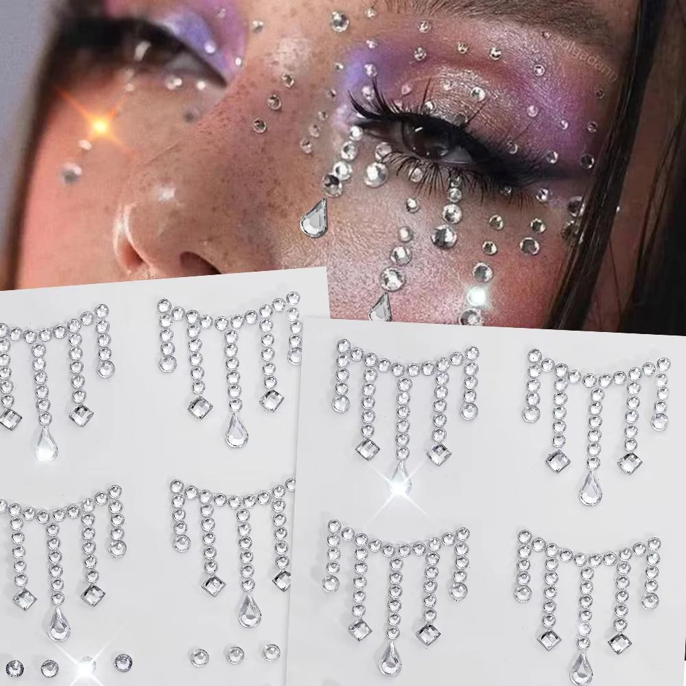 1/5 Blätter Gesicht Schmuck Au – Body Jewelry Eyebrow Bewertung und Preis