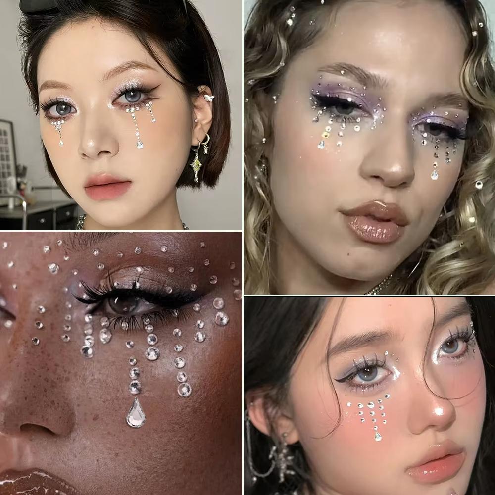 1/5 Blätter Gesicht Schmuck Au – Body Jewelry Eyebrow Bewertung und Preis