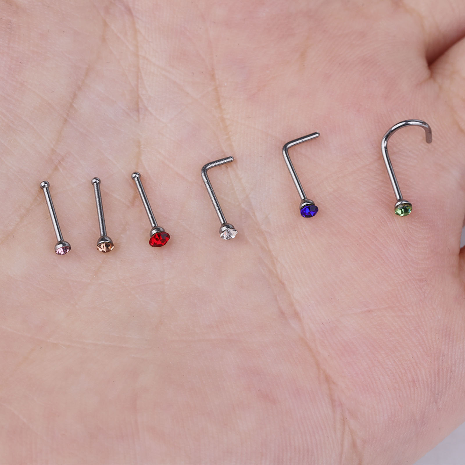 Hypoallergene Nasenstecker – W – Body Jewelry For Sensitive Skin Bewertung und Preis